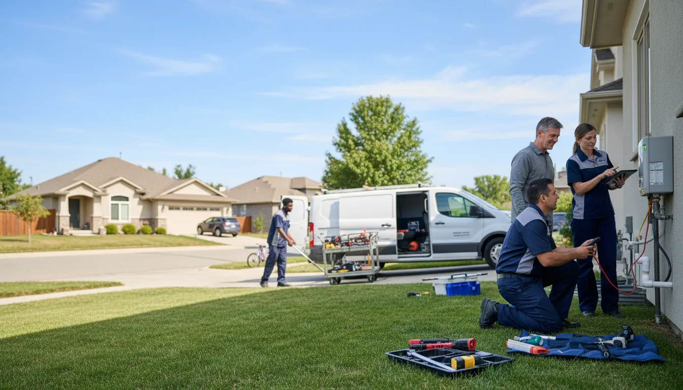 Tankless water heater service in Earp, CA